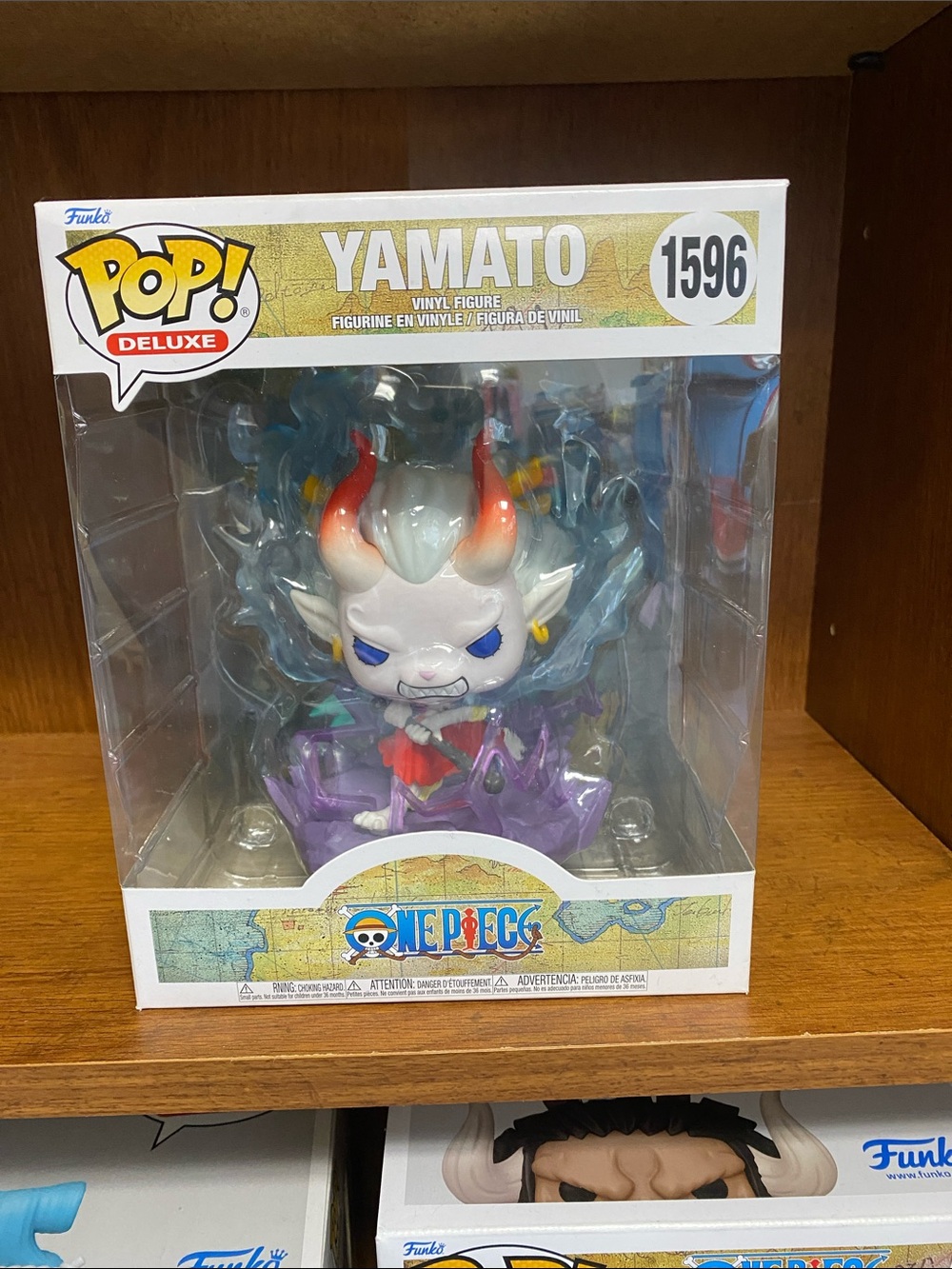Funko Pop! Deluxe Yamato Vinyl Figure - White, Red & Blue Accents